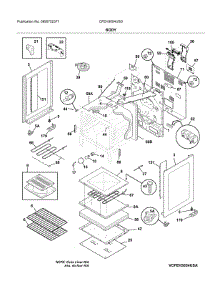Body parts for Frigidaire Electric Range CFEH3054USD from AppliancePartsPros.com