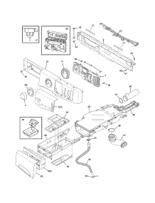 Control Panel parts for Crosley Washer CFW7700LR0 from AppliancePartsPros.com