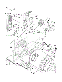 Bulkhead Parts parts for Crosley Dryer CGD137HXW0 from AppliancePartsPros.com