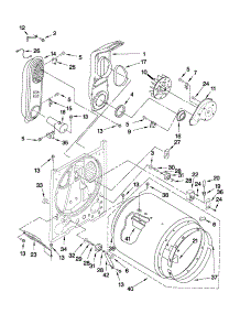 Bulkhead Parts parts for Crosley Dryer CGD147HXW0 from AppliancePartsPros.com