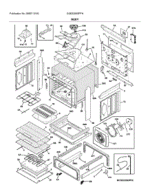 Body parts for Frigidaire Electric Range CGES3065PFN from AppliancePartsPros.com