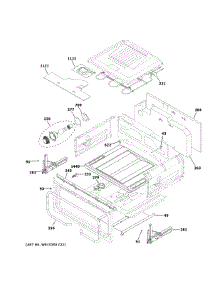Upper Oven parts for Ge Gas Range CGS750M2N1S5 from AppliancePartsPros.com