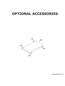 Optional Accessories parts for Ge Gas Cooktop CGU486P2T2S1 from AppliancePartsPros.com