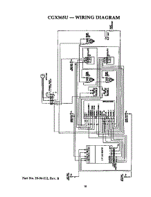 Wiring Diagram parts for Thermador Gas Cooktop CGX365U from AppliancePartsPros.com