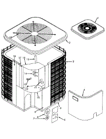 Non-Functional Replacement Parts parts for Icp Central Air Conditioner CH3024QKB1 from AppliancePartsPros.com