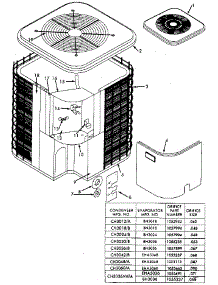 Non-Functional Replacement Parts parts for Icp Central Air Conditioner CH3030VKB2 from AppliancePartsPros.com