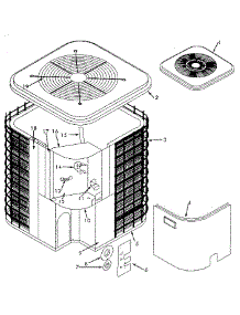 Non-Functional Replacement Parts parts for Icp Central Air Conditioner CH3036VHA2 from AppliancePartsPros.com