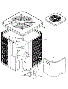 Non-Functional Replacement Parts parts for Icp Central Air Conditioner CH3042QKB1 from AppliancePartsPros.com
