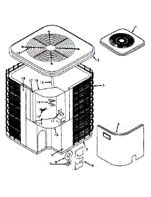 Non-Functional Replacement Parts parts for Icp Central Air Conditioner CH3048QKA1 from AppliancePartsPros.com