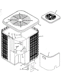 Non-Functional Replacement Parts parts for Icp Central Air Conditioner CH3048VKA2 from AppliancePartsPros.com