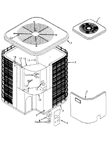 Non-Functional Parts-All Models parts for Icp Central Air Conditioner CH3060VKA2 from AppliancePartsPros.com