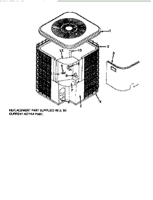 Non-Functional Replacement parts for Icp Central Air Conditioner CH5024QKA1 from AppliancePartsPros.com