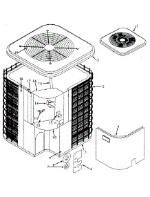 Non-Functional Replacement Parts parts for Icp Central Air Conditioner CH5024QKB2 from AppliancePartsPros.com