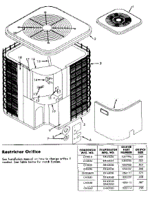 Non-Functional Replacement Parts parts for Icp Central Air Conditioner CH5024VKB3 from AppliancePartsPros.com