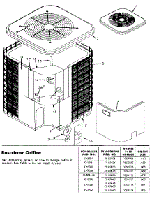 Non-Functional Replacement Parts parts for Icp Central Air Conditioner CH5048QKA3 from AppliancePartsPros.com