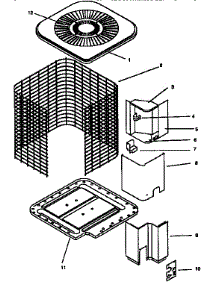 Non-Functional Parts parts for Icp Central Air Conditioner CH7524QKA3 from AppliancePartsPros.com