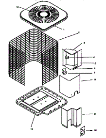 Non-Functional Parts parts for Icp Central Air Conditioner CH7536VKA7 from AppliancePartsPros.com