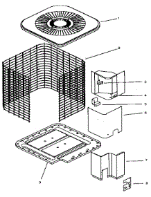 Non-Functional parts for Icp Central Air Conditioner CH9518VKA1 from AppliancePartsPros.com