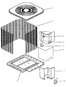 Non-Functional parts for Icp Central Air Conditioner CH9548VKA1 from AppliancePartsPros.com