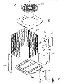 Non-Functional parts for Icp Central Air Conditioner CH9742VKA2 from AppliancePartsPros.com