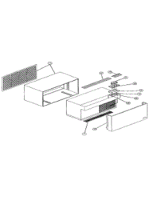 Non Functionial Parts parts for Climette/Keeprite/Zoneaire Central Air Conditioner CHP012451 from AppliancePartsPros.com