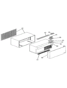 Non Functionial Parts parts for Climette/Keeprite/Zoneaire Heating Cooling Combined Unit CHP312351 from AppliancePartsPros.com