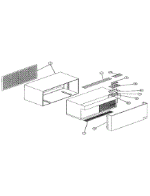 Non Functionial  Parts parts for Climette/Keeprite/Zoneaire Heating Cooling Combined Unit CHP412351 from AppliancePartsPros.com