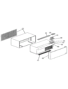 Non Functionial Parts parts for Climette/Keeprite/Zoneaire Heating Cooling Combined Unit CHP415350 from AppliancePartsPros.com
