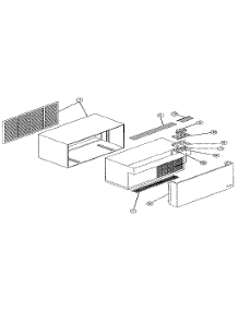 Non Functionial Parts parts for Climette/Keeprite/Zoneaire Heating Cooling Combined Unit CHP415450 from AppliancePartsPros.com