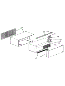 Non Functionial Parts parts for Climette/Keeprite/Zoneaire Heating Cooling Combined Unit CHP512451 from AppliancePartsPros.com