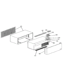 Non Functionial Parts parts for Climette/Keeprite/Zoneaire Heating Cooling Combined Unit CHP615350 from AppliancePartsPros.com