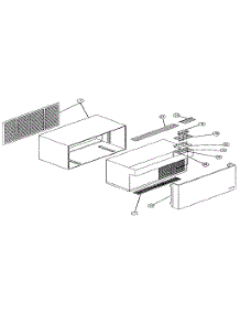 Non Functionial Parts parts for Climette/Keeprite/Zoneaire Heating Cooling Combined Unit CHP615450 from AppliancePartsPros.com