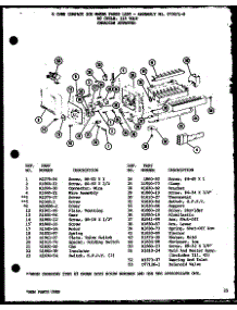 8 Cube Compact Ice Maker (Cic-4H / P76213-6W) parts for Amana Bottom-Mount Refrigerator CIC-4-P76213-2W from AppliancePartsPros.com