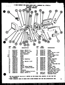 8 Cube Compact Ice Maker (Cic4h / P7621306w) (Cic4k / P7621311w) parts for Amana Bottom-Mount Refrigerator CIC4H-P7621306W from AppliancePartsPros.com