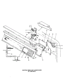 Control Panel / Inner Door parts for Insinkerator Dishwasher CL2000 from AppliancePartsPros.com