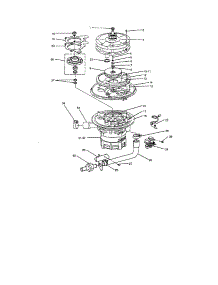 Wash And Disposer / Drain Pump parts for Insinkerator Dishwasher CL2000-3 from AppliancePartsPros.com