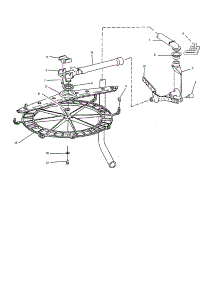 Upper Wash / Rinse parts for Insinkerator Dishwasher CL2000-4 from AppliancePartsPros.com