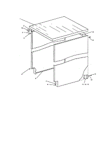 Top And Side Kits parts for Insinkerator Dishwasher CL3300-1 from AppliancePartsPros.com