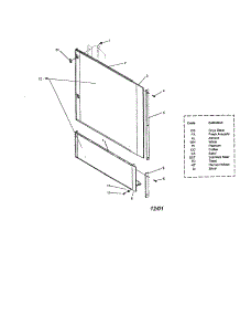 Front Panel Unit parts for Insinkerator Dishwasher CL700-4 from AppliancePartsPros.com