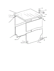 Top And Side Kits parts for Insinkerator Dishwasher CL700-5 from AppliancePartsPros.com