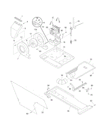 Motor / Blower / Belt parts for Crosley Laundry Center CLCE500FW2 from AppliancePartsPros.com