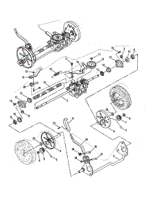 Transmission / Axle parts for Snapper Gas Walk-Behind Mower CLP21650RV from AppliancePartsPros.com