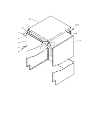 Top And Side Panels parts for Insinkerator Dishwasher CLP400-3 from AppliancePartsPros.com