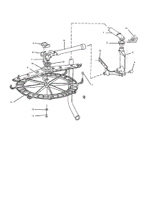 Upper Wash / Rinse Unit parts for Insinkerator Dishwasher CLSUP-3 from AppliancePartsPros.com