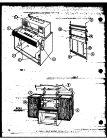 (Rck-1 / P75920-1M) (Cmk-2 / P75401-2M) parts for Amana Microwave/Hood Combo CMK-2/P75401-2M from AppliancePartsPros.com