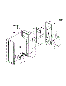 Control Panel parts for Dcs Countertop Microwave CMO-24SS from AppliancePartsPros.com