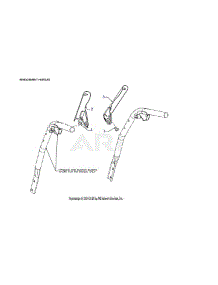 Engagement Handles parts for Craftsman Gas Snowblower CMXGBAM1054542 from AppliancePartsPros.com