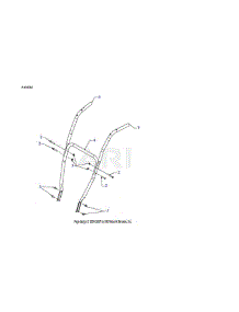 Handle parts for Craftsman Gas Snowblower CMXGBAM1054542 from AppliancePartsPros.com