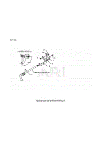 Shift Rod parts for Craftsman Gas Snowblower CMXGBAM1054542 from AppliancePartsPros.com