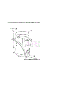 Chute Adapter Parts parts for Craftsman Gas Snowblower CMXGBAM1054543 from AppliancePartsPros.com